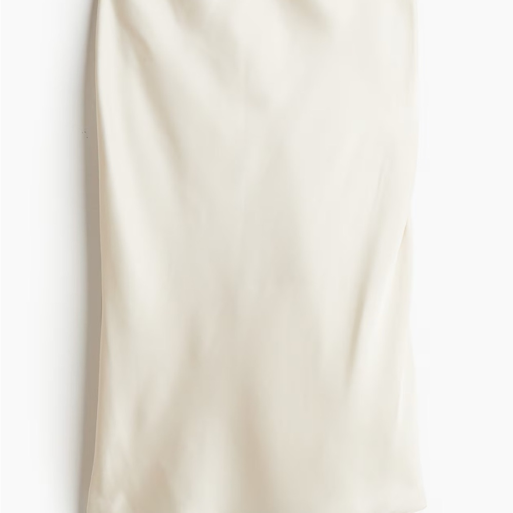 HM satin feel slip skirt